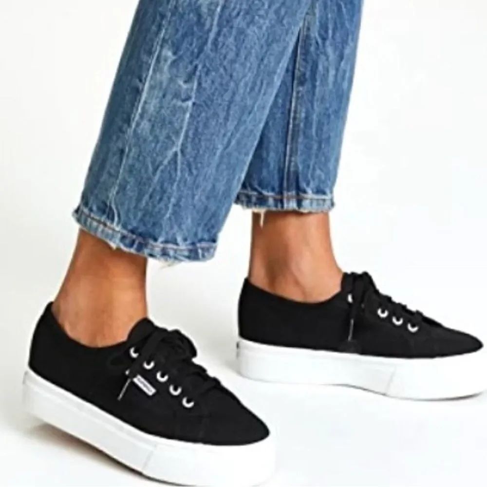 Superga 2790 ACOTW Platform navy blue Sneakers size 9 NWOB